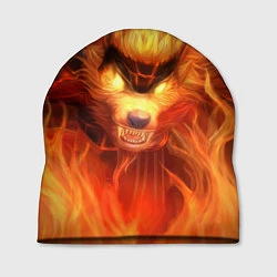 Шапка Fire Wolf, цвет: 3D-принт