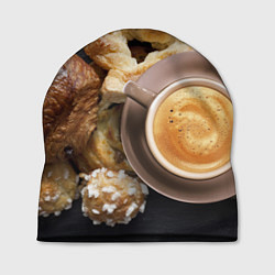 Шапка Приятный завтрак, цвет: 3D-принт