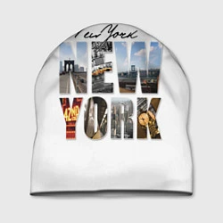Шапка Панорамы Нью Йорка, цвет: 3D-принт
