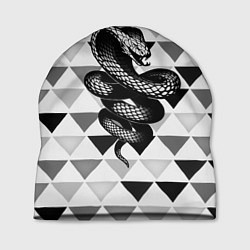 Шапка Snake Geometric, цвет: 3D-принт