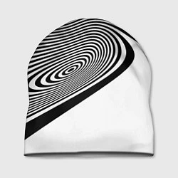 Шапка Black & White Illusion, цвет: 3D-принт