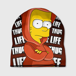 Шапка Bart: Thug Life, цвет: 3D-принт