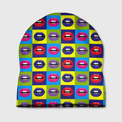 Шапка Pop Art Lips