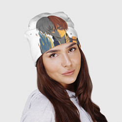 Шапка Геройская академия, цвет: 3D-принт — фото 2