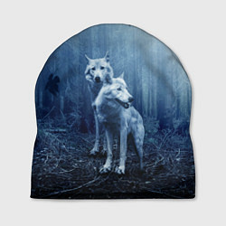 Шапка Волки в тёмном лесу, цвет: 3D-принт
