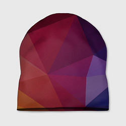 Шапка Полигональный фон, цвет: 3D-принт