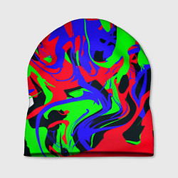 Шапка Абстрактные краски, цвет: 3D-принт