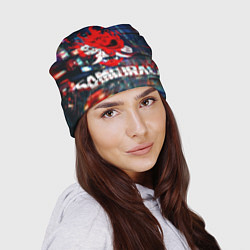 Шапка Киберпанк 2077 глитч, цвет: 3D-принт — фото 2