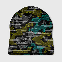 Шапка Futuristic Camo, цвет: 3D-принт