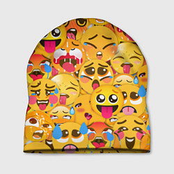 Шапка AHEGAO EMOJI, цвет: 3D-принт