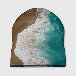 Шапка Пляж beach, цвет: 3D-принт