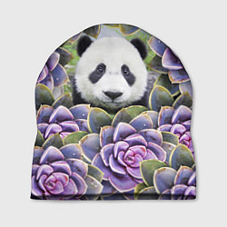 Шапка Панда среди цветов, цвет: 3D-принт