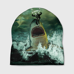Шапка Shark Attack Акула атакует, цвет: 3D-принт