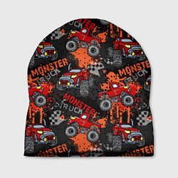 Шапка MONSTER TRUCK RED, цвет: 3D-принт