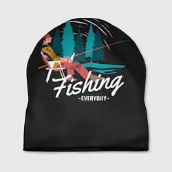 Шапка Рыбалка Fishing, цвет: 3D-принт
