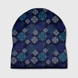 Шапка Свитер узоры