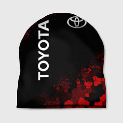 Шапка TOYOTA MILITARY PIXEL BLACK RED