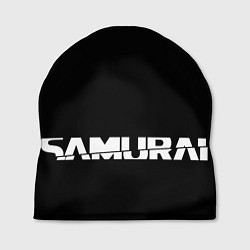 Шапка CYBERPUNK 2077 SAMURAI LOGO WHITE