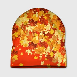 Шапка Кленовый листопад, цвет: 3D-принт