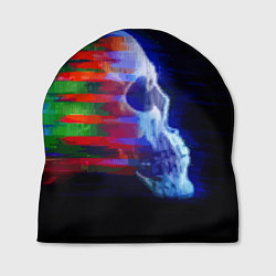 Шапка Color glitch skull