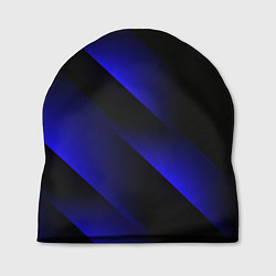 Шапка Blue Fade 3D Синий градиент, цвет: 3D-принт