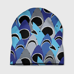 Шапка Пасть акулы - паттерн, цвет: 3D-принт