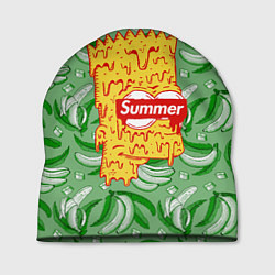 Шапка Барт Симпсон - Summer, цвет: 3D-принт