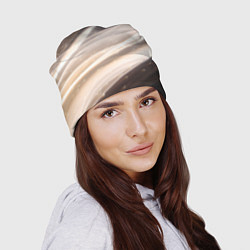 Шапка Абстрактные волны и огни бесконечности, цвет: 3D-принт — фото 2