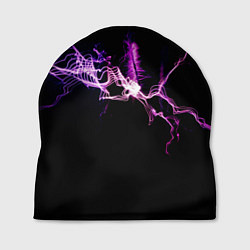Шапка Сверкающая молния во тьме