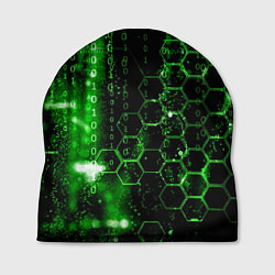 Шапка Зелёный программный код, цвет: 3D-принт