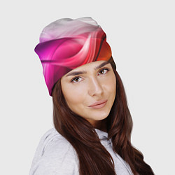 Шапка Кремовый дизайн, цвет: 3D-принт — фото 2