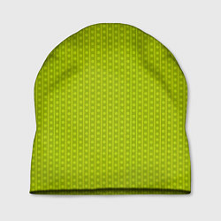 Шапка Зеленый горошек абстракция, цвет: 3D-принт
