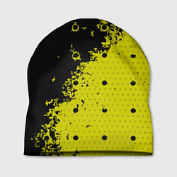 Шапка Black & Yellow, цвет: 3D-принт