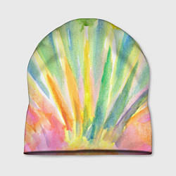 Шапка Акварельная абстракция цветение, цвет: 3D-принт
