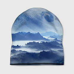 Шапка Mountains - fantasy planet, цвет: 3D-принт