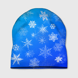 Шапка Снежинки в небе