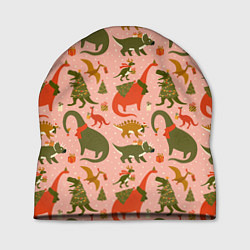 Шапка Dinosaurs with gifts, цвет: 3D-принт