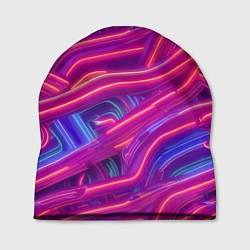 Шапка Neon waves, цвет: 3D-принт