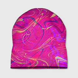 Шапка Розовая абстракция, цвет: 3D-принт