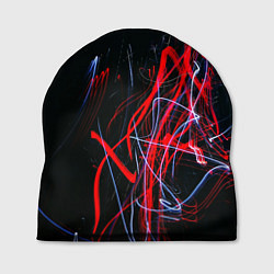 Шапка Дым искры цветные