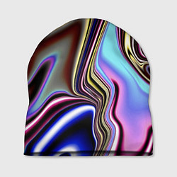 Шапка Блестящая ткань, цвет: 3D-принт