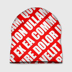 Шапка Крупный рубленый текст Lorem Ipsum каллиграфия на