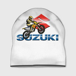 Шапка Suzuki motorcycle, цвет: 3D-принт