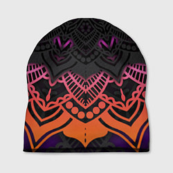 Шапка Цветастый узор