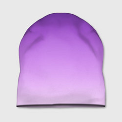 Шапка Фиолетово-сиреневый градиент