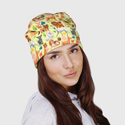 Шапка Забавные собачки, цвет: 3D-принт — фото 2