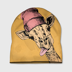 Шапка Жираф дразнит, цвет: 3D-принт