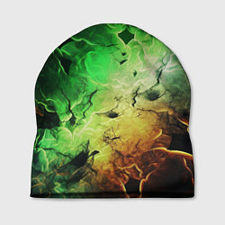 Шапка Зеленый взрыв, цвет: 3D-принт