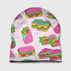 Шапка Бутерброды, цвет: 3D-принт