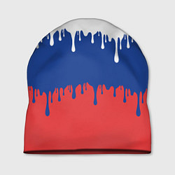 Шапка Флаг России - потёки